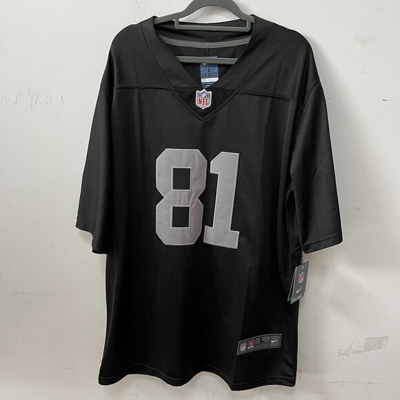 Saquon Barkley Philadelphia Eagles Nike Jersey Black #81 - Picture 1 of 6